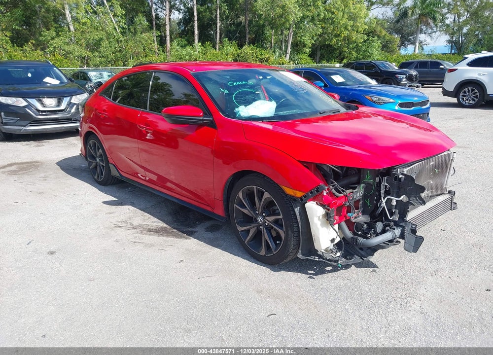 2017 HONDA CIVIC SPORT VIN: SHHFK7H4XHU217183