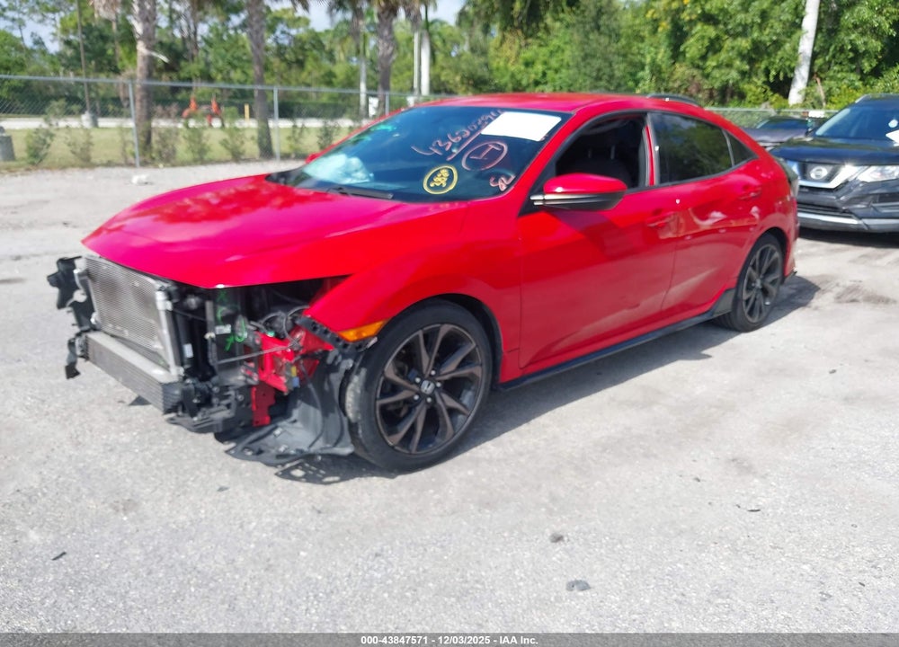 2017 HONDA CIVIC SPORT VIN: SHHFK7H4XHU217183