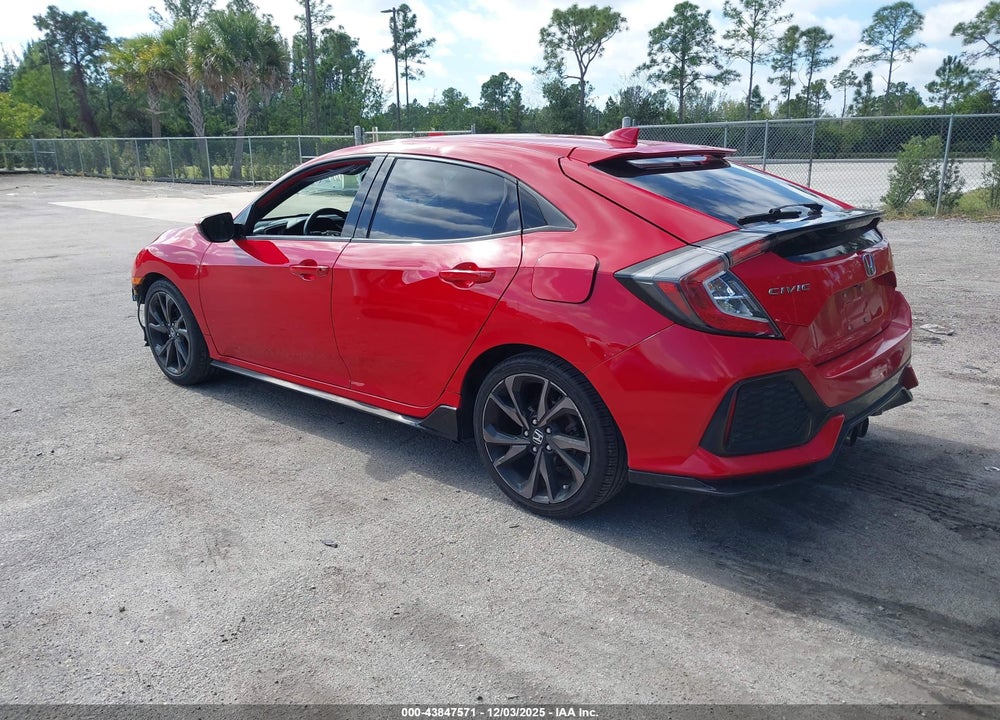 2017 HONDA CIVIC SPORT VIN: SHHFK7H4XHU217183