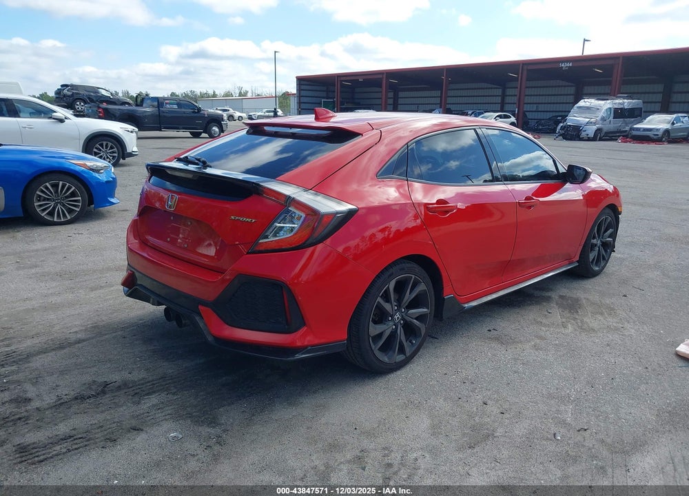 2017 HONDA CIVIC SPORT VIN: SHHFK7H4XHU217183
