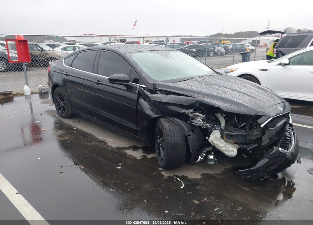 2019 FORD FUSION SE VIN: 3FA6P0HD7KR162374