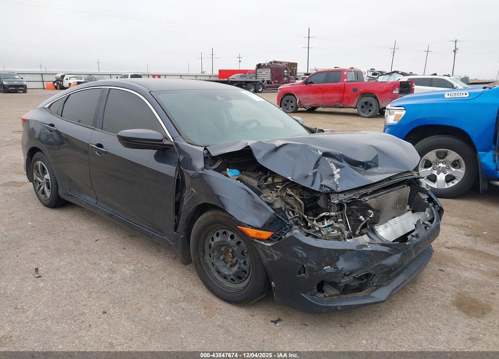 2019 HONDA CIVIC LX VIN: 19XFC2F62KE023864