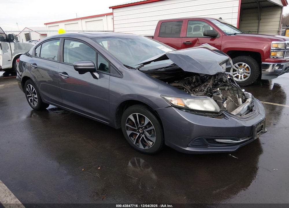 2014 HONDA CIVIC EX VIN: 19XFB2F80EE207287
