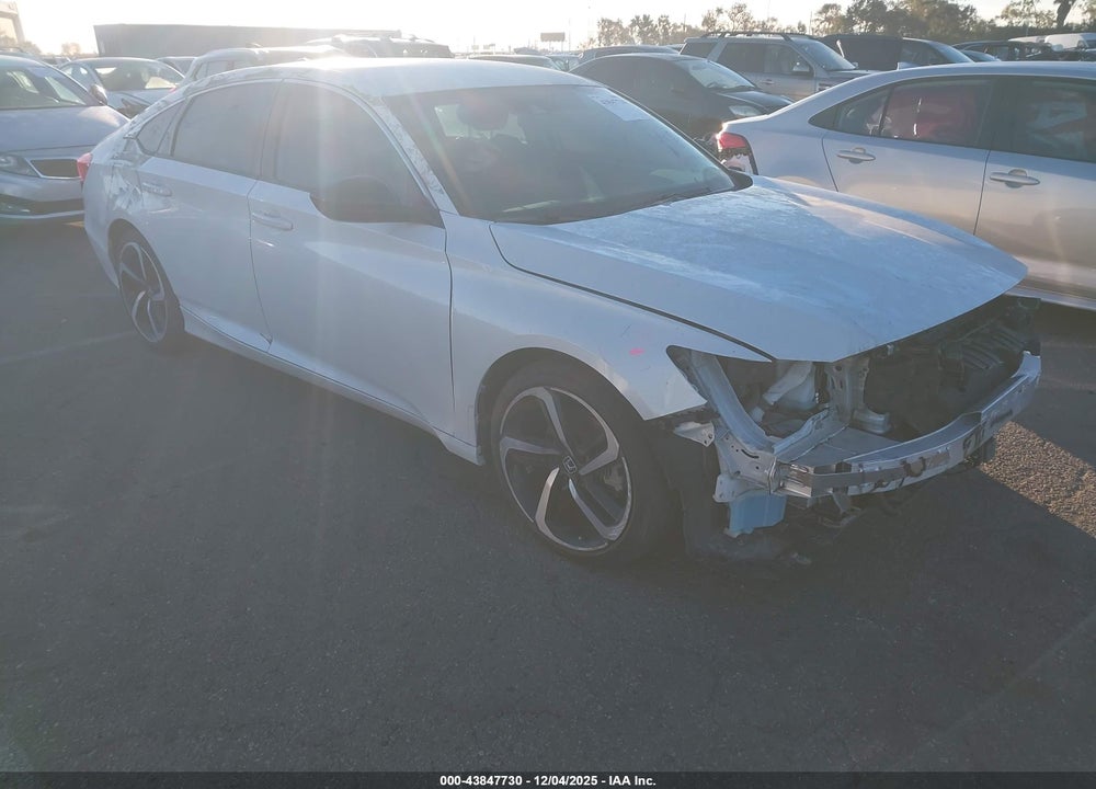 2022 HONDA ACCORD VIN: 1HGCV3F21NA020494