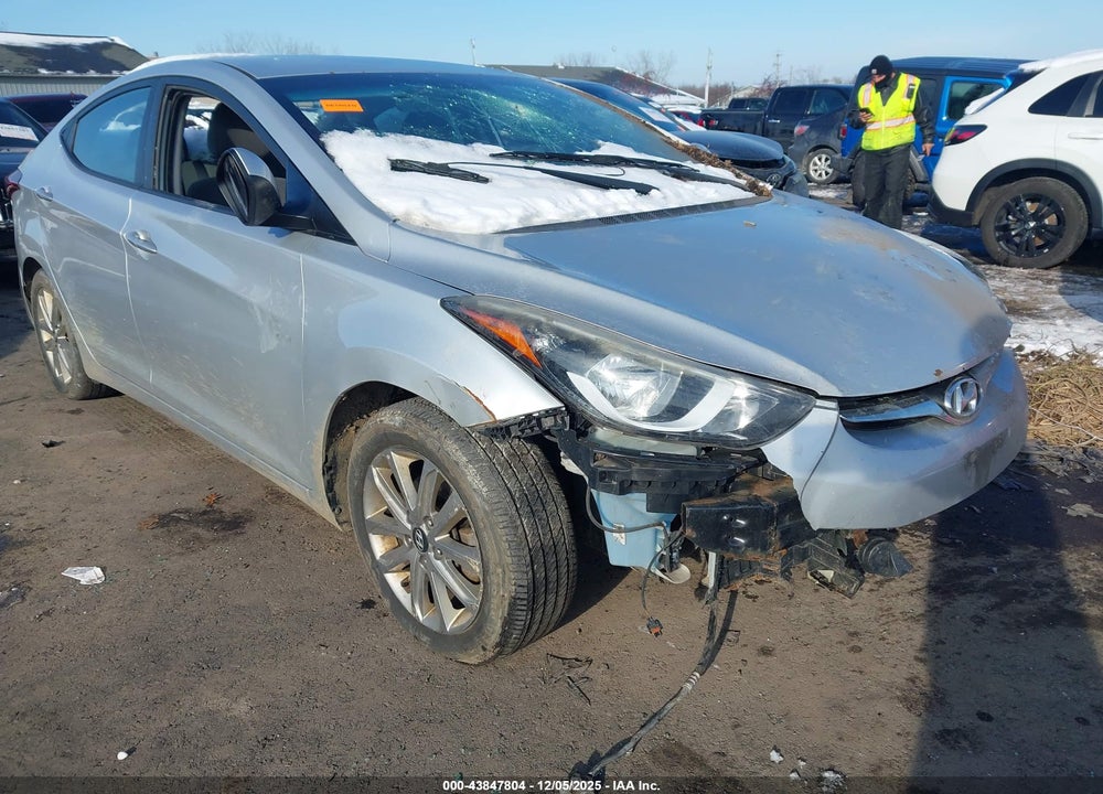 2015 HYUNDAI ELANTRA SE VIN: 5NPDH4AE7FH605009
