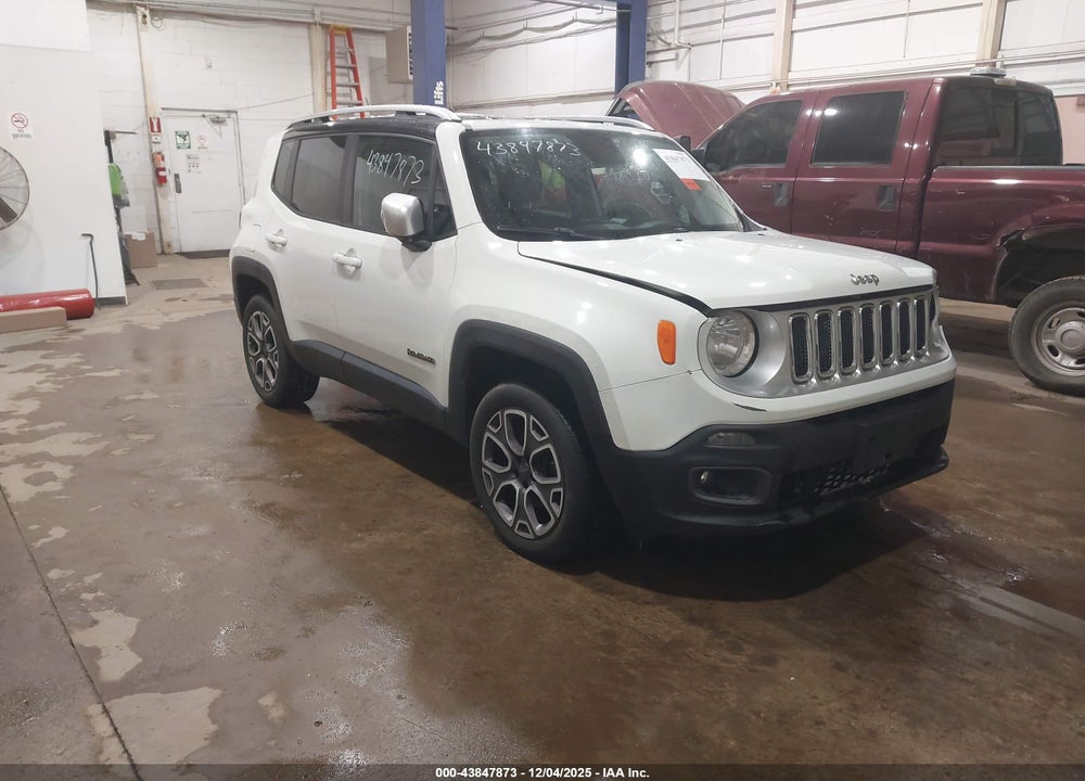2015 JEEP RENEGADE LIMITED VIN: ZACCJBDT8FPB49995
