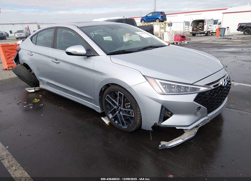 2020 HYUNDAI ELANTRA SPORT VIN: KMHD04LB8LU954851