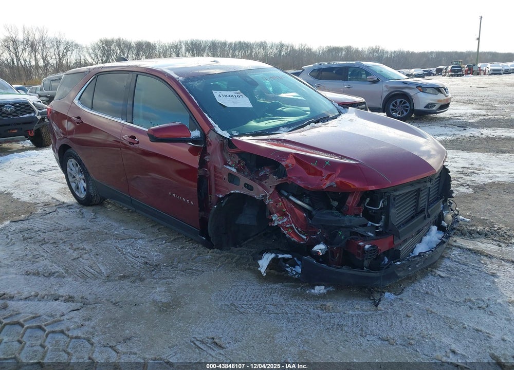 2020 CHEVROLET EQUINOX AWD LT 1.5L TURBO VIN: 3GNAXUEV6LL258095