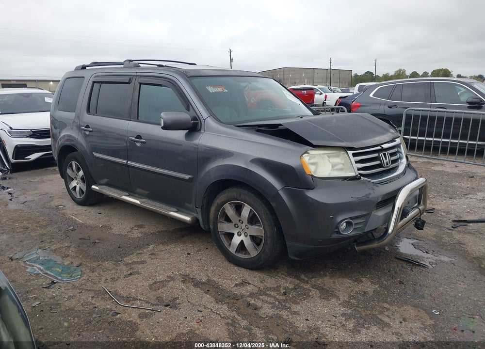 2014 HONDA PILOT TOURING VIN: 5FNYF4H90EB040311