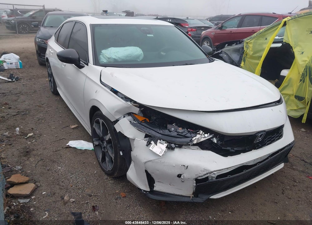 2025 HONDA CIVIC HYBRID SPORT/SPORT TOURING VIN: 2HGFE4F82SH310988