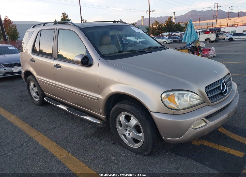2002 MERCEDES-BENZ ML 320 VIN: 4JGAB54E02A317139