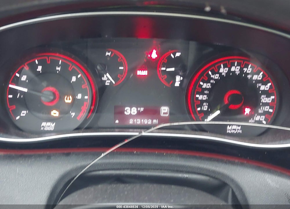 2016 DODGE DART SXT VIN: 1C3CDFBB2GD652757