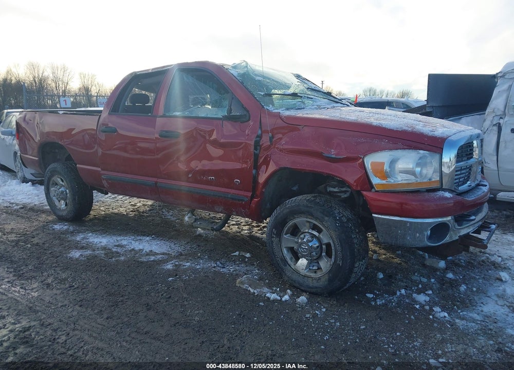 2006 DODGE RAM 2500 SLT/TRX4 OFF ROAD/SPORT/POWER WAGON VIN: 3D7KS28D56G101275