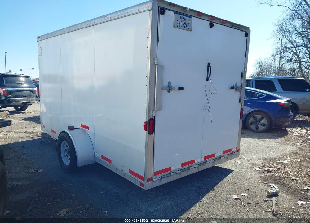 2006 FEATHERLITE UTILITY TRAILER VIN: 4FGA512136C094927