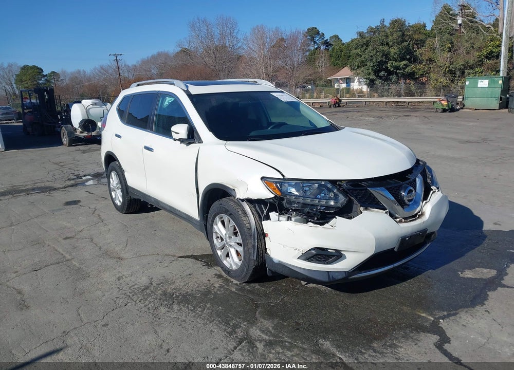 2016 NISSAN ROGUE SV VIN: 5N1AT2MV8GC895559