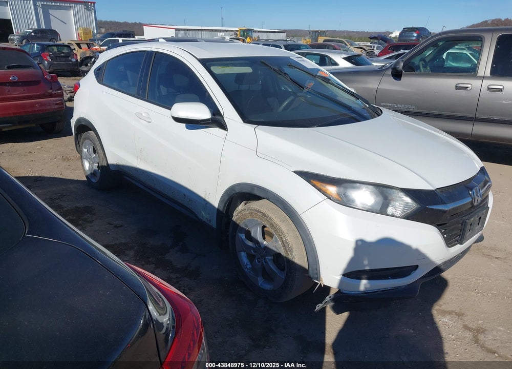 2016 HONDA HR-V LX VIN: 3CZRU5H39GM741837