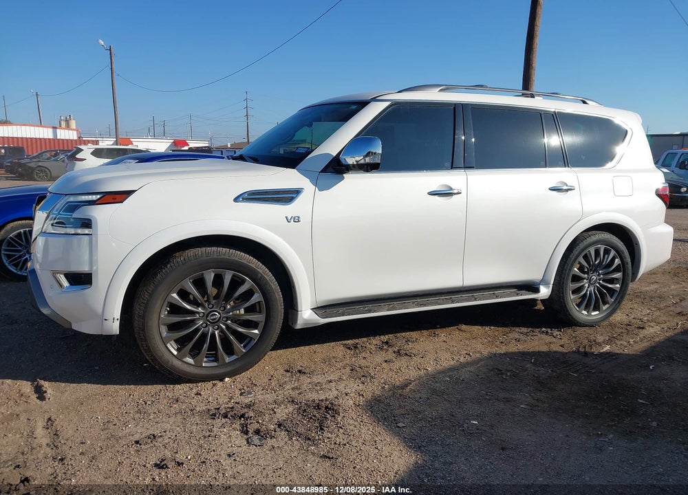 2022 NISSAN ARMADA PLATINUM 2WD VIN: JN8AY2DA7N9390176