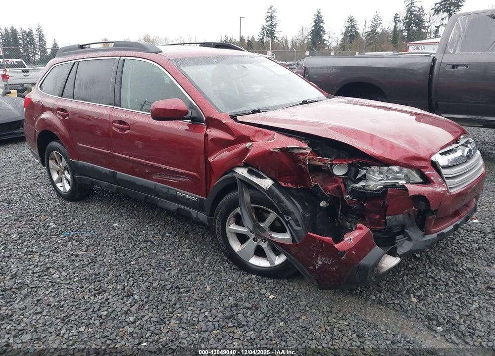 2014 SUBARU OUTBACK 2.5I PREMIUM VIN: 4S4BRBDC3E3287074