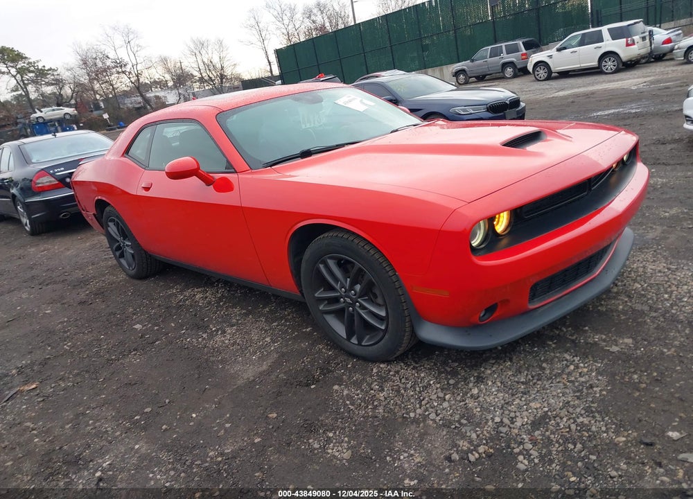 2019 DODGE CHALLENGER GT AWD VIN: 2C3CDZKGXKH596804