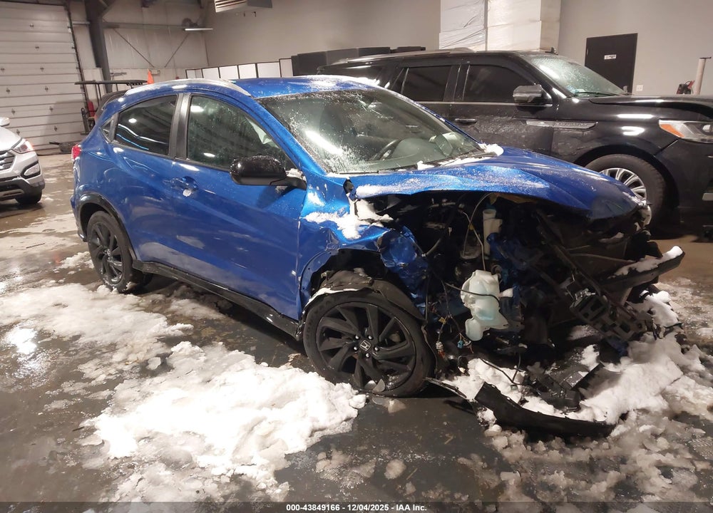 2021 HONDA HR-V AWD SPORT VIN: 3CZRU6H17MM738371