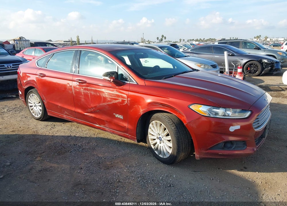 2014 FORD FUSION ENERGI SE LUXURY VIN: 3FA6P0PU0ER257008