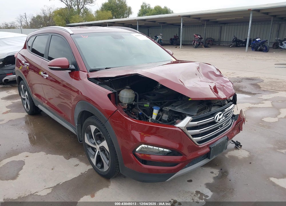 2018 HYUNDAI TUCSON LIMITED VIN: KM8J33A20JU818752