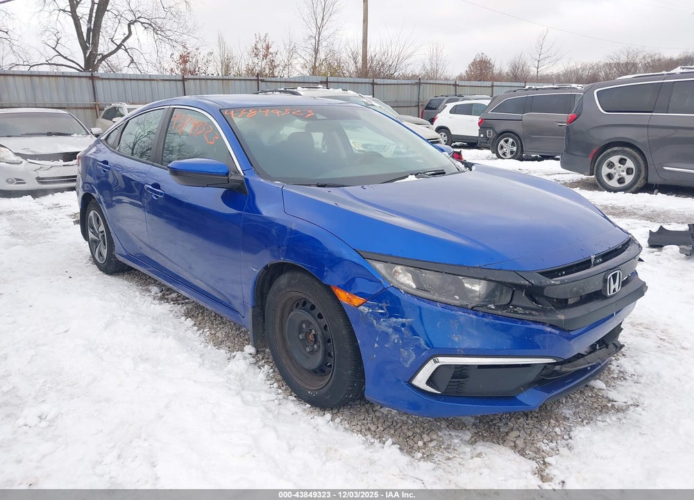 2020 HONDA CIVIC LX VIN: 2HGFC2F68LH500370