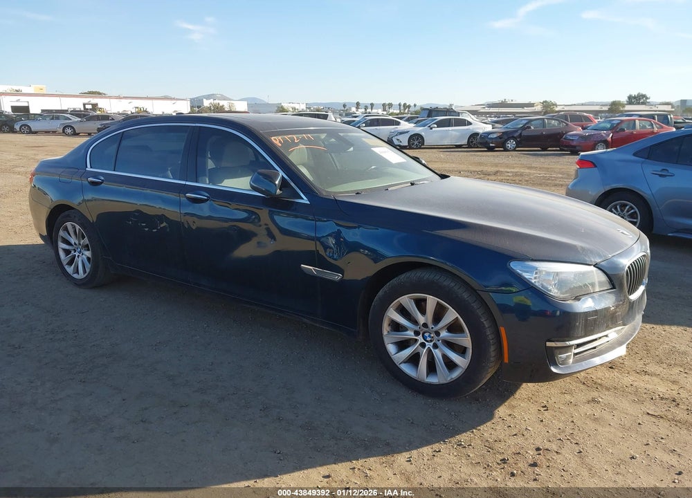 2013 BMW 740 LI VIN: WBAYE4C53DD137108