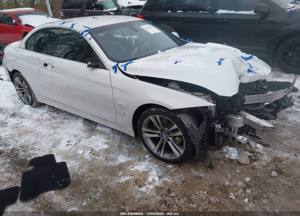 2016 BMW 428I VIN: WBA3V7C59G5A27614