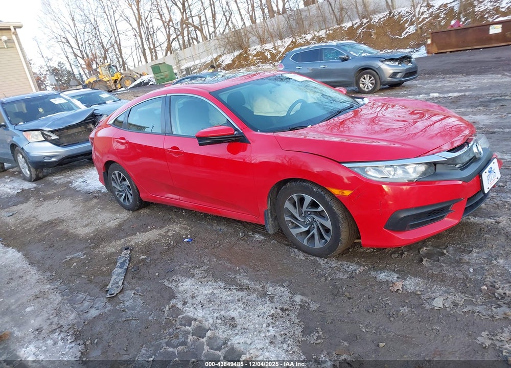 2018 HONDA CIVIC EX VIN: 2HGFC2F75JH523840