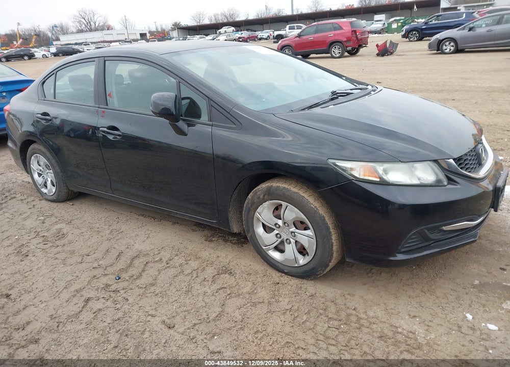 2013 HONDA CIVIC LX VIN: 19XFB2F54DE003094
