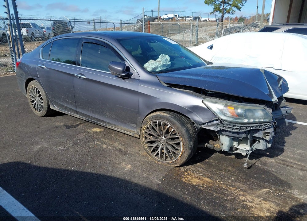 2014 HONDA ACCORD EX-L V-6 VIN: 1HGCR3F84EA021101