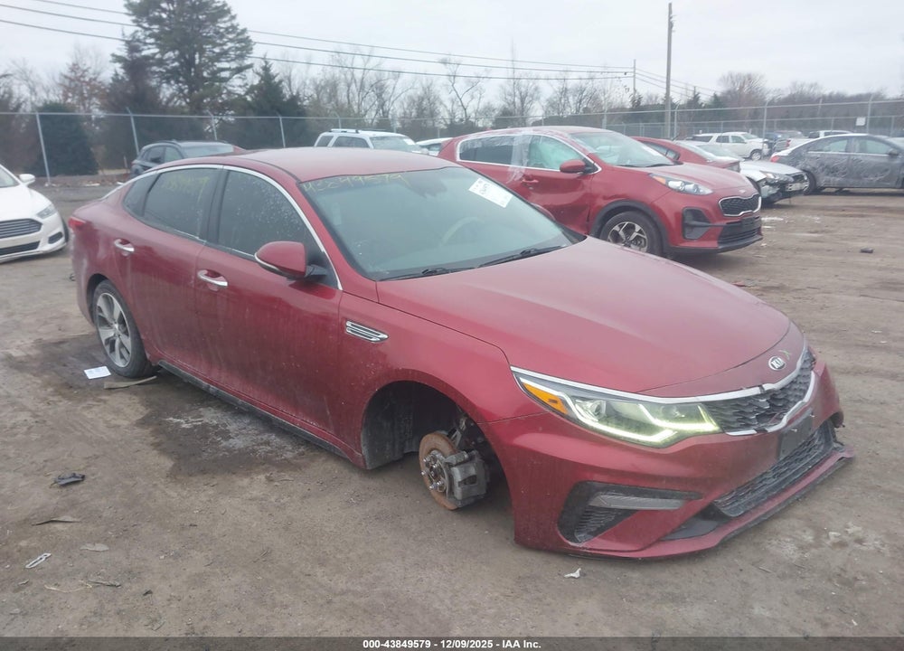2020 KIA OPTIMA S VIN: 5XXGT4L39LG432804