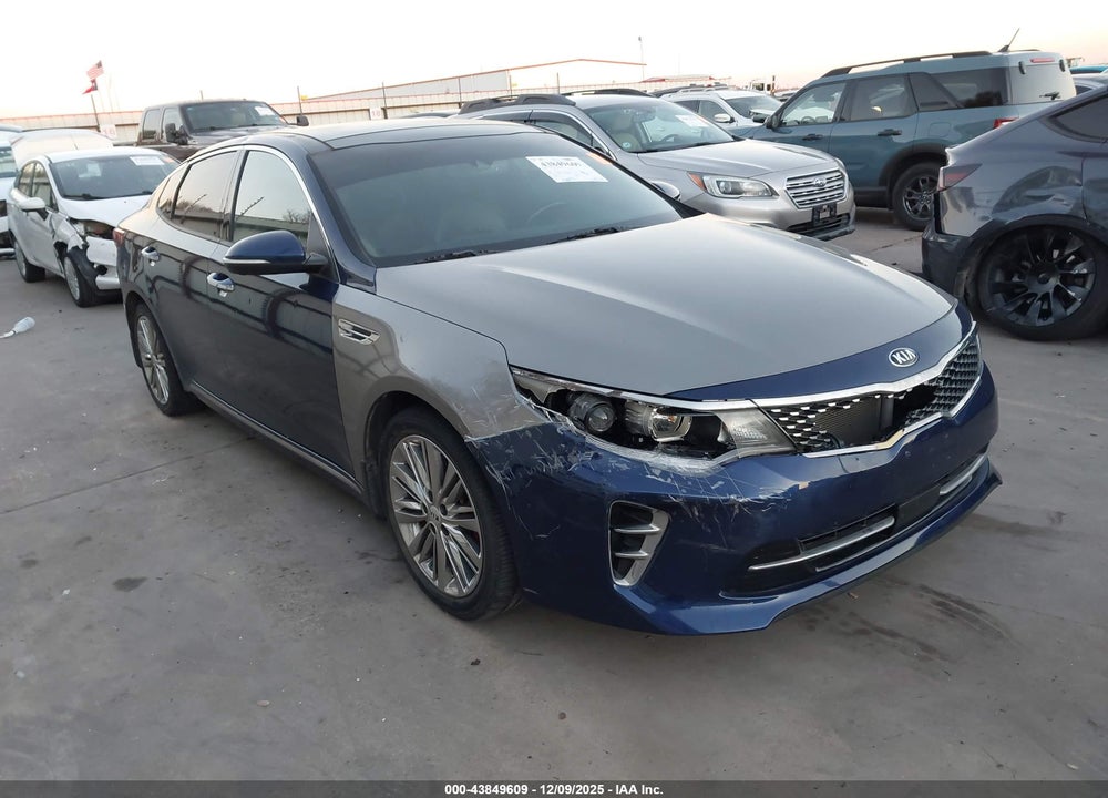 2017 KIA OPTIMA SXL TURBO VIN: 5XXGV4L20HG160460