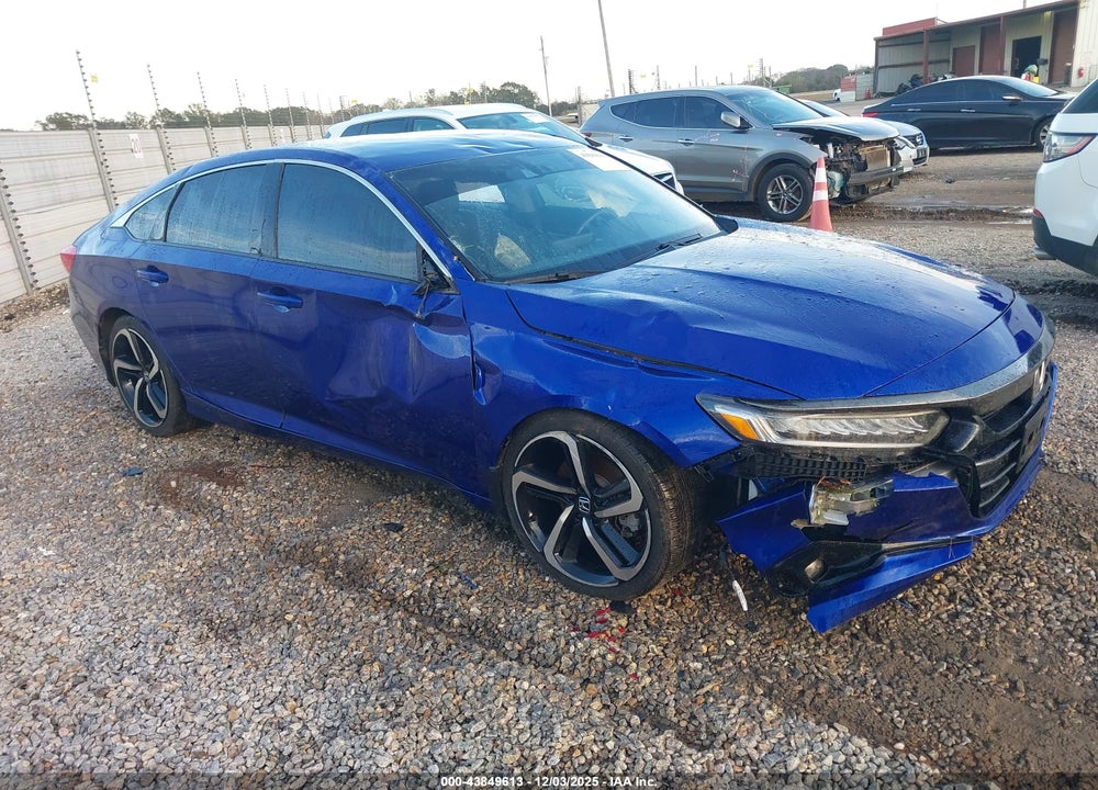 2022 HONDA ACCORD SPORT SE VIN: 1HGCV1F4XNA080134
