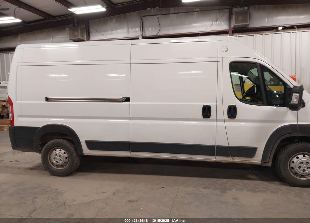 2023 RAM PROMASTER 2500 HIGH ROOF 159 WB VIN: 3C6LRVDG0PE576039
