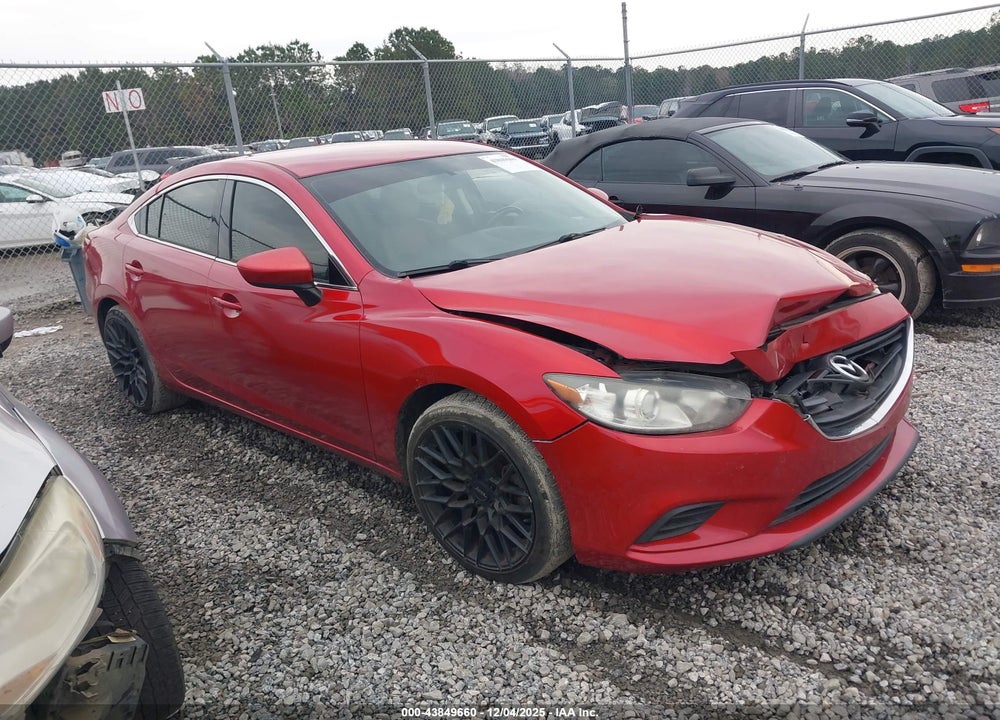 2015 MAZDA 6 I SPORT VIN: JM1GJ1U50F1182342