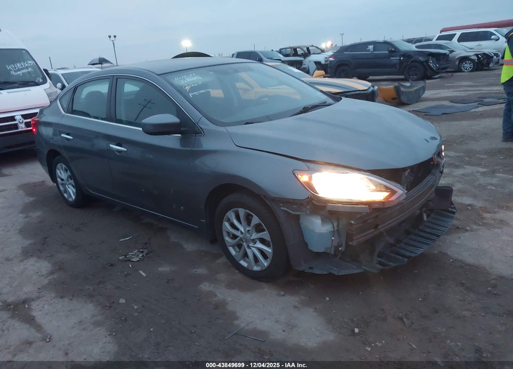 2018 NISSAN SENTRA SV VIN: 3N1AB7AP8JL631704
