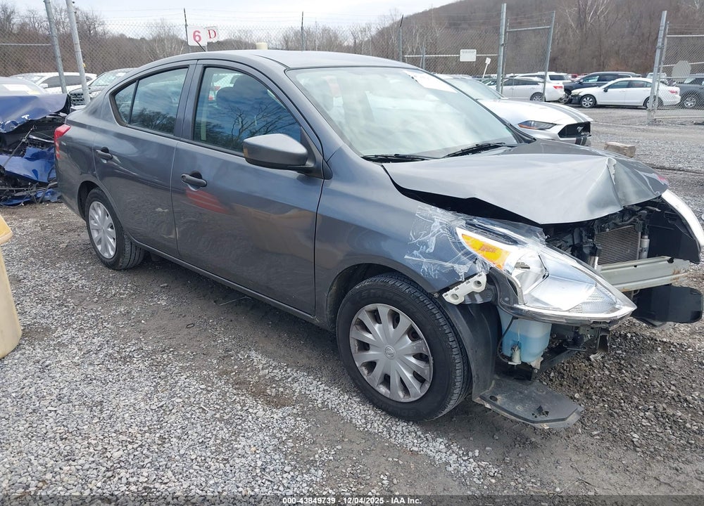 2019 NISSAN VERSA 1.6 S+ VIN: 3N1CN7AP9KL812263