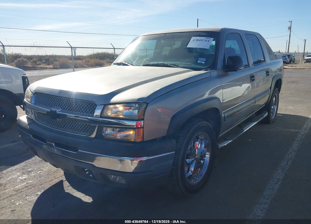 2003 CHEVROLET AVALANCHE C1500 VIN: 3GNEC13T33G258349