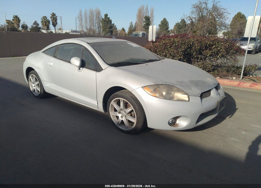 2006 MITSUBISHI ECLIPSE GT VIN: 4A3AK34T86E026049