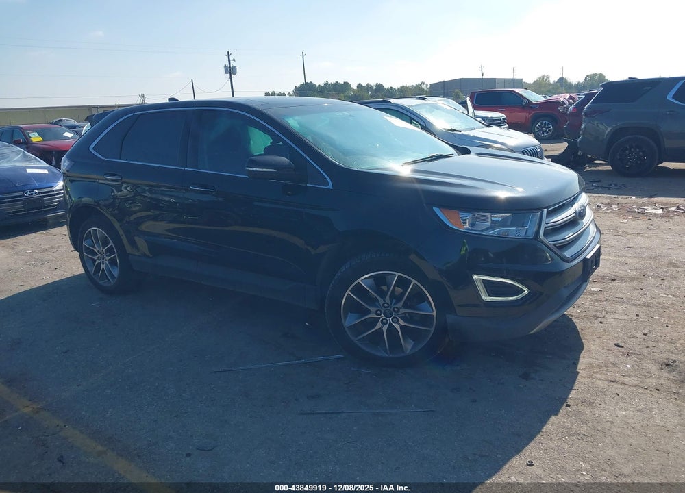 2017 FORD EDGE TITANIUM VIN: 2FMPK3K98HBB26988