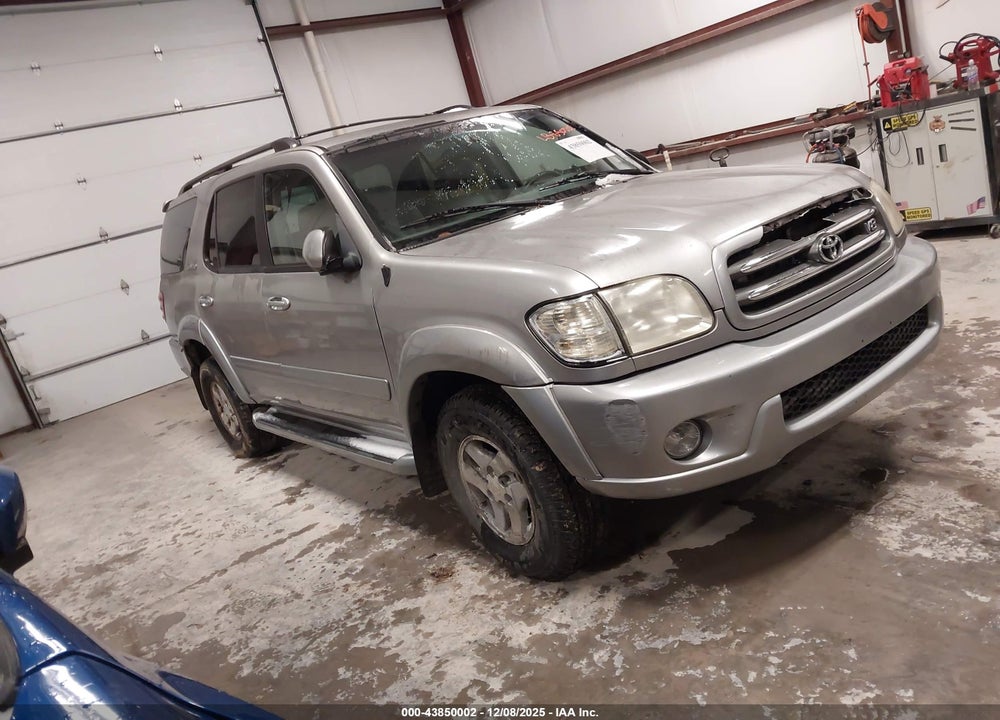 2001 TOYOTA SEQUOIA LIMITED V8 VIN: 5TDBT48A81S055699