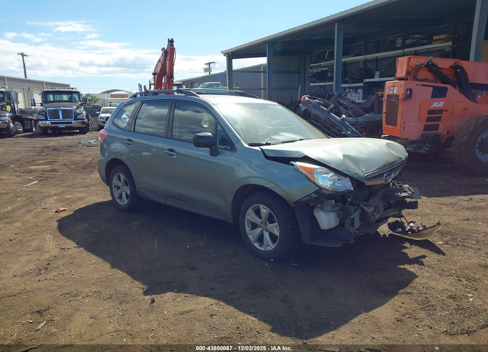 2016 SUBARU FORESTER 2.5I VIN: JF2SJABC2GH536691