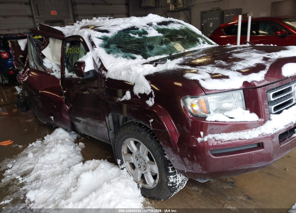 2007 HONDA RIDGELINE RTL VIN: 2HJYK16547H545514