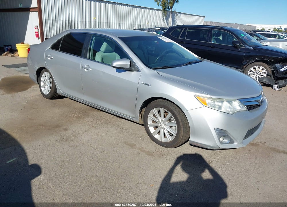 2012 TOYOTA CAMRY HYBRID XLE VIN: 4T1BD1FK8CU007475