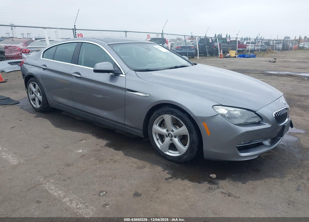 2015 BMW 640I GRAN COUPE VIN: WBA6A0C56FGB53626
