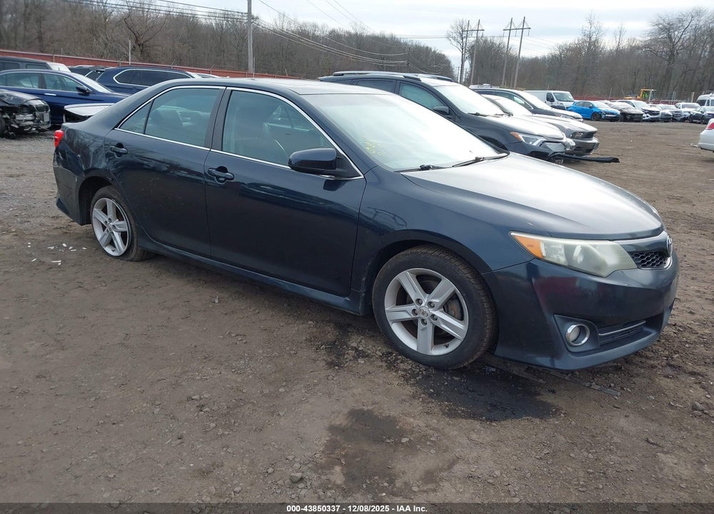 2012 TOYOTA CAMRY SE VIN: 4T1BF1FK1CU018439