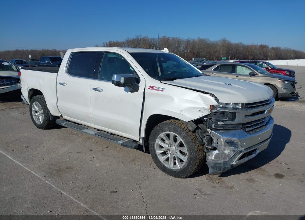 2022 CHEVROLET SILVERADO 1500 LTD 4WD  SHORT BED LTZ VIN: 1GCUYGEL7NZ145254