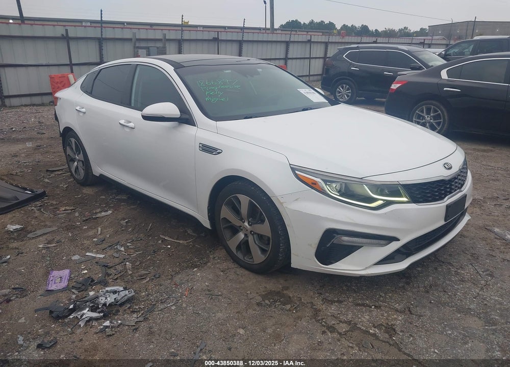2019 KIA OPTIMA S VIN: 5XXGT4L37KG356434
